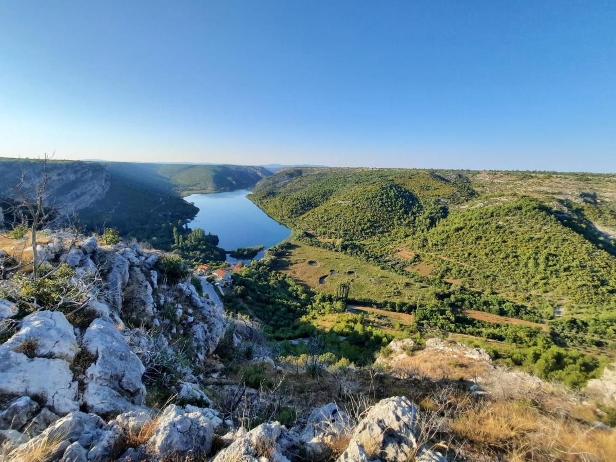 Villa Stone Medal Drniš Esterno foto